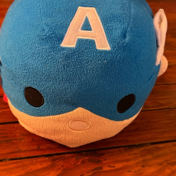 Disney Tsum Tsum Marvel Captain America Plush Jumbo XL 20” Stuffed Toy Pillow - Picture 2 of 8